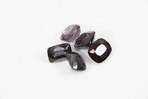 C15L13 - 5x cuscini spinello viola/rosso ct 10,65 circa - Foto 1 di 12