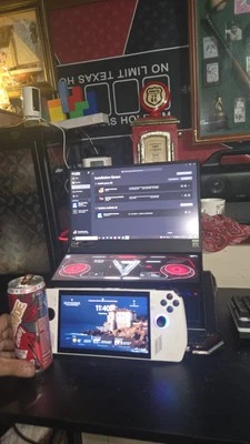 Asus rog zephyrus duo15  rtx3080 16gb not 8 dual screen 4k 120hz touchscreen 2tb - Image 1 of 4