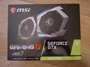 MSI NVIDIA GeForce GTX 1660 Super 6GB GDDR6 Grafikkarte - Bild 1 von 5