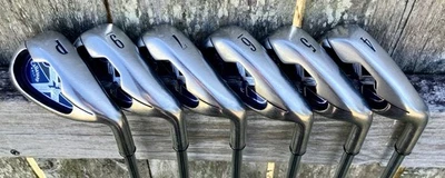 CALLAWAY X-18R 4,5,6,7,9,P IRON Set X18R Steel True Temper Uniflex Shafts - Image 1 of 4