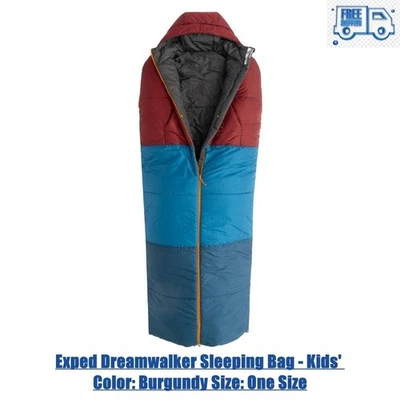 Exped Dreamwalker 睡袋 - 儿童颜色:勃艮第尺寸:均码 — 第 1/4 张图片