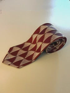 Corbata geométrica de seda extra larga para hombre Robert Talbott Nordstorm 4" * 65,5" - Imagen 1 de 7