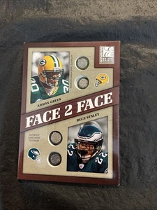 2004 Donruss Elite Face 2 Face FF-25 /125 Ahman Green/ Duce Staley (Note) - Picture 1 of 2