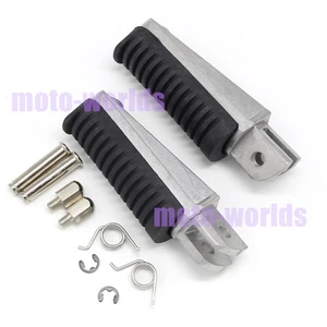 Front Footrest Foot Pegs for Yamaha XV1700PC Road Star Warrior 2002 2003 04-2010 - Picture 1 of 7
