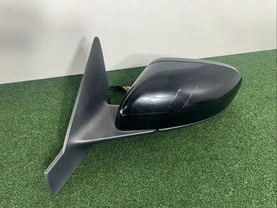 Черное оригинальное левостороннее зеркало заднего вида с электроприводом двери для Volvo S80 2004-2006 годов выпуска - Изображение 1 из 4