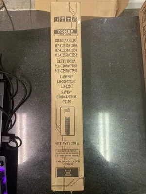 Black Toner Cartridge Compatible W Ricoh Aficio MP C2030/2050/2530/2550 - Image 1 of 4