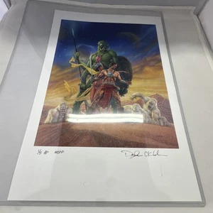"John Carter of Mars" by Douglas Klauba Limited 1/5 AP Wcpp Signed - Picture 1 of 23