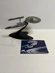 Modelo de nave espacial Franklin Mint 1988 Star Trek Enterprise con soporte coleccionable - Imagen 1 de 16
