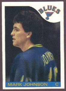1985-86 Topps Hockey Mark Johnson #44 StL Blues NM/MT - Picture 1 of 1