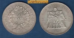 50 Francs Hercule 1977 TTB SUP Argent - V République, 1959 - - - Foto 1 di 1