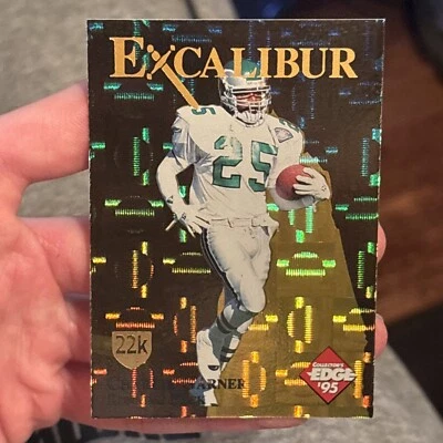1995 Collector's Edge Excalibur 22k Gold Shield Prisms Charlie Garner # /250 - Image 1 of 2