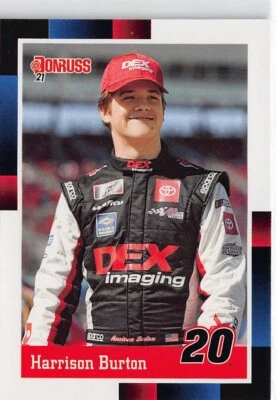 HARRISON BURTON #179 2021 PANINI DONRUSS RACING ⌁ - Image 1 of 2