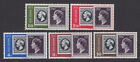 LUXEMBOURG 1952, Stamps Centenary, MNH, Sc C16/20, Mi 490/94, Yv PA16/20