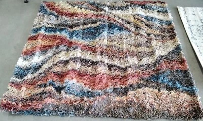 Alfombra Mancha Trasera ÓXIDO/AZUL 5'-1" X 5'-1" SQ Precio Reducido 1172755804 GYP523C-5SQ Foto 1 de 4