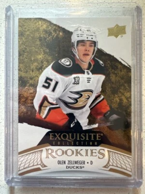 Olen Zellweger Exquisite Collection Rookies 09/99 2024-25 Upper Deck - Image 1 of 2