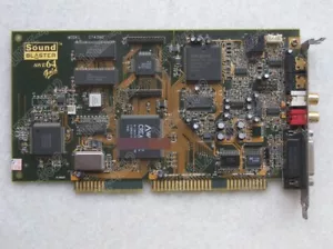 1 pz scheda audio ISA AWE64 Gold CT4390 usata - Foto 1 di 2