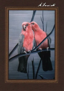 necking, anthonysart signed gift card, 6"x4" photo from original work, - Picture 1 of 1