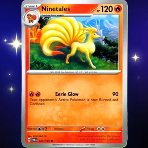 Ninetales - Común - Juego de cartas coleccionables Pokémon Scarlet & Violet Twilight Masquerade #027/167 - Imagen 1 de 3