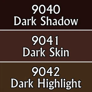 Reaper Master Series Acrylic Paint: Dark Skin Tones - Picture 1 of 1