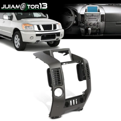 Tapa del panel de consola central apta para Armada Pathfinder Titan Dash con altavoz central  Foto 1 de 4