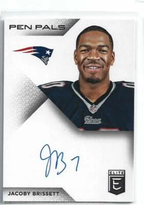 2016 PANINI DONRUSS ELITE PEN PALS #PP-BR JACOBY BRISSETT - Image 1 of 3