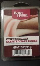 Better Homes Wax Cubes - Soft Cashmere Amber