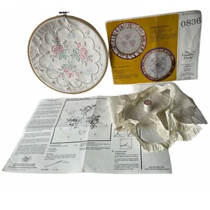 Cross Stitch The Creative Circle Ruffles and Roses 0836 Semi Complete Counted - Picture 1 of 6