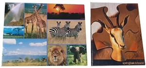 Two African animal puzzles: Springbok is Back! and African Anthology. complete - Bild 1 von 1