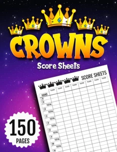 Crowns Score Sheets: 150 Pages - Picture 1 of 2