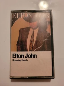ELTON JOHN - Breaking Hearts Cassette GEFFEN GEF M5G 24031 - Picture 1 of 2
