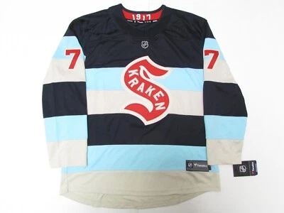EBERLE SEATTLE KRAKEN 2024 NHL WINTER CLASSIC FANATICS BREAKAWAY HOCKEY JERSEY - Image 1 of 4