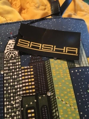 Bolso de mano SASHA Nueva York CP-4762. NUEVO. con manzana roja  Foto 1 de 4