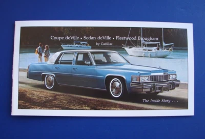1977 Cadillac DeVille and Fleetwood 16-page Original Car Sales Brochure - Coupe - Изображение 1 из 4