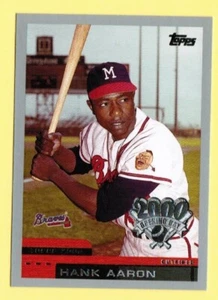 2000 Topps Opening Day - HANK AARON - Picture 1 of 2