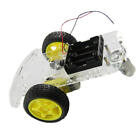 2 Wheel RC Smart Robot Car Chassis Kit, Aluminum Alloy Robotic Car Platform with