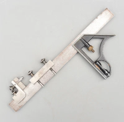 Set 2 Vintage Starrett USA Rule Clamps No299 No289A  Extra Combination Square - Image 1 of 4