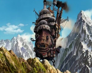 Studio Ghibli Howl's Moving Castle 10 x 8 Movie Picture Print Photograph Gift - Picture 1 of 3