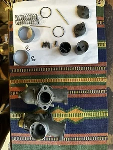 Triumph 650 Amal Carburetors 930 Bonneville Used - Picture 1 of 7