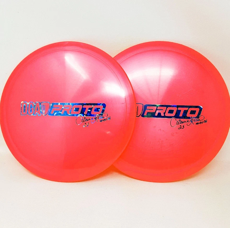 Set of (2) DGA Prototype Proline Vortex Catrina 170-2g  Hearts Foil FREE SHIP 10 - Image 1 of 1