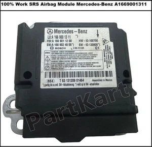 OEM Mercedes GL & ML 166 SRS Computer Sensor Crash Control Module A1669001311 - Bild 1 von 6