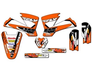 2002-2008 SX 65 13 FLY Orange Senge Graphics Kit Compatible with KTM - Picture 1 of 10