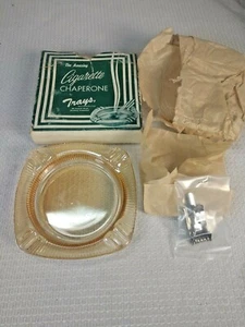 Cenicero vintage acompañante de cigarrillos - Imagen 1 de 8