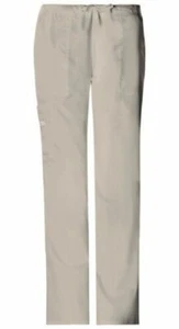 Cherokee Womens Scrubs Mid Rise Drawstring Cargo Pant 4044T TALL Colors/Sizes  - Picture 1 of 3