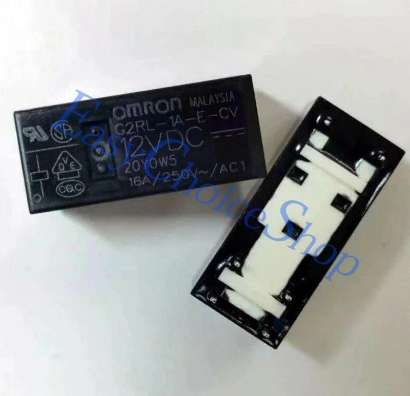 Relé de alimentación Omron G2RL-1A-E-CV DC12V 1 PIEZA 16A 250VAC 6 pines G2RL1AECV Foto 1 de 1