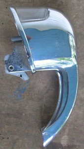 NOS 1947 1948? Kaiser Frazer Chrome Trunk Handle Light Assembly Trigger Style - Picture 1 of 7