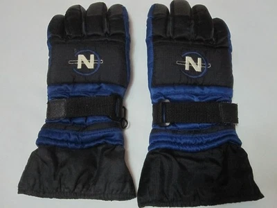 Guantes de esquí Nautica vintage 3M Thinsulate (negro/azul | talla juvenil: 16-18) Foto 1 de 4