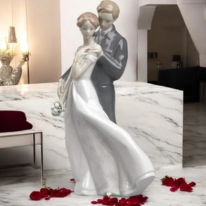 Lladro Woman Man Lady Everlasting Love Couple Figurine 01008274 - Picture 1 of 5