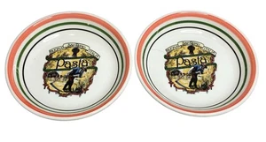 Lot/2 Himark Buona Italia San Remo Pasta Individual Bowls Diameter 8 3/8" - Picture 1 of 5