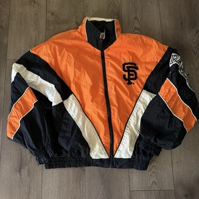 VTG Pro-Player by Daniel Young MLB SF San Francisco Giants Windbreaker Jacket L - Image 1 of 4