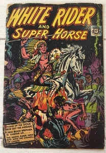 White Rider and Super Horse #6 (Accepted 1950) L.B. Cole Cover Complete HTF READ - Picture 1 of 15